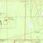 United States Geological Survey Dickey Lake, WA (1984, 24000-Scale) digital map