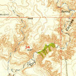 United States Geological Survey Dickey, ND (1952, 24000-Scale) digital map