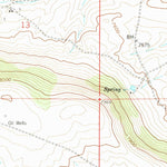 United States Geological Survey Dickie Springs, WY (1958, 24000-Scale) digital map
