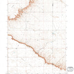 United States Geological Survey Dickinson Hill, WY (1990, 24000-Scale) digital map