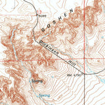 United States Geological Survey Dickinson Hill, WY (1990, 24000-Scale) digital map