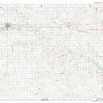United States Geological Survey Dickinson, ND (1981, 100000-Scale) digital map
