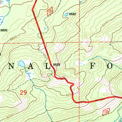 United States Geological Survey Dickinson Park, WY (1991, 24000-Scale) digital map