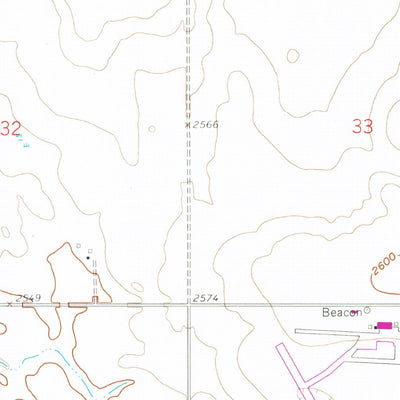 United States Geological Survey Dickinson South, ND (1959, 24000-Scale) digital map