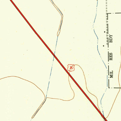 United States Geological Survey Dickinson, TX (1943, 24000-Scale) digital map