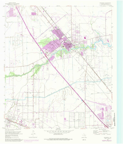 United States Geological Survey Dickinson, TX (1955, 24000-Scale) digital map