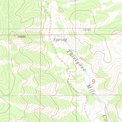 United States Geological Survey Dicks Peak, CO (1983, 24000-Scale) digital map