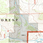 United States Geological Survey Dicks Peak, CO (1994, 24000-Scale) digital map