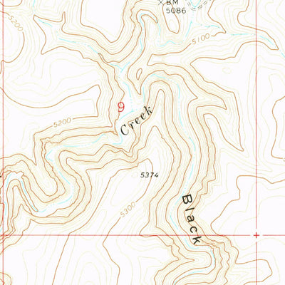 United States Geological Survey Dickshooter Reservoir, ID (1973, 24000-Scale) digital map