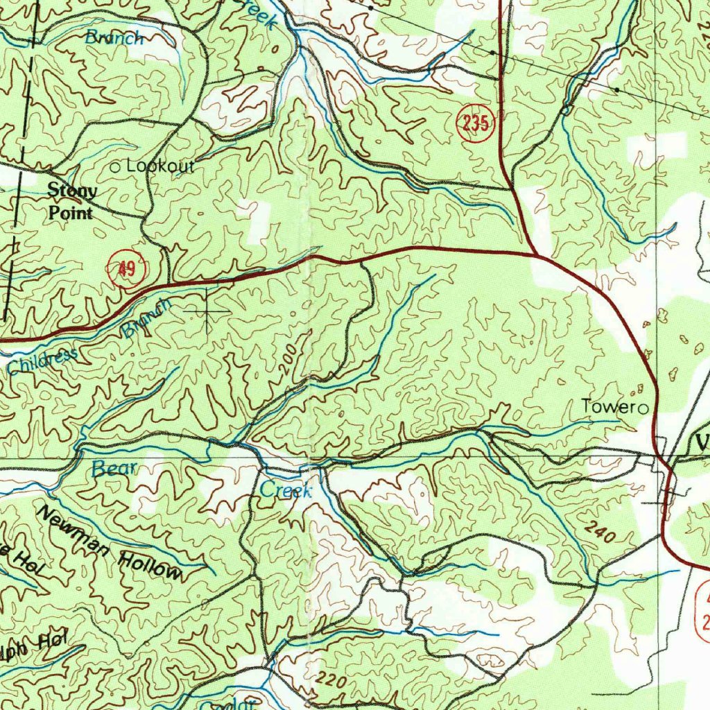 Dickson, TN (1985, 100000-Scale) Map by United States Geological Survey ...