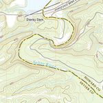 United States Geological Survey Dierks Dam, AR (2020, 24000-Scale) digital map