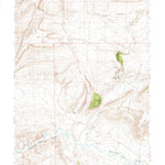 United States Geological Survey Difficulty, WY (1961, 24000-Scale) digital map