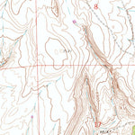 United States Geological Survey Difficulty, WY (1961, 24000-Scale) digital map
