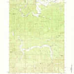 United States Geological Survey Digger Mountain, OR (1984, 24000-Scale) digital map