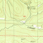 United States Geological Survey Digger Mountain, OR (1984, 24000-Scale) digital map