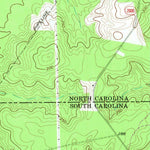 United States Geological Survey Diggs, NC-SC (1971, 24000-Scale) digital map