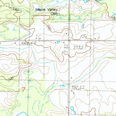 United States Geological Survey Dighton, MI (1983, 25000-Scale) digital map