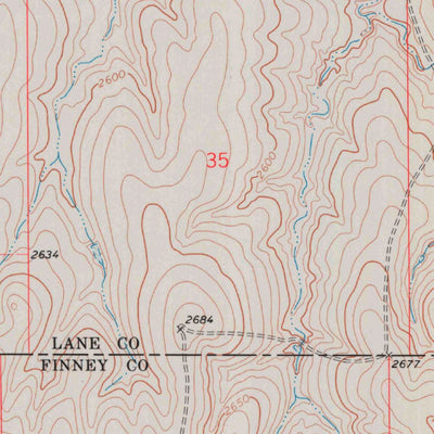 United States Geological Survey Dighton SE, KS (1974, 24000-Scale) digital map