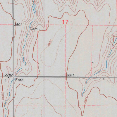 United States Geological Survey Dighton SW, KS (1974, 24000-Scale) digital map