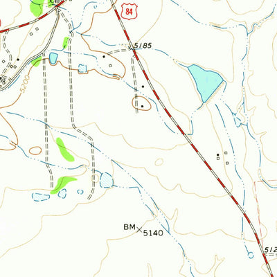 United States Geological Survey Dilia, NM (1963, 24000-Scale) digital map