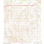 United States Geological Survey Dill City NE, OK (1983, 24000-Scale) digital map