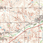 United States Geological Survey Dill City, OK (1957, 62500-Scale) digital map