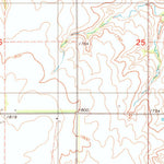 United States Geological Survey Dill City SE, OK (1983, 24000-Scale) digital map