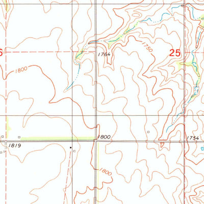 United States Geological Survey Dill City SE, OK (1983, 24000-Scale) digital map