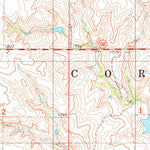 United States Geological Survey Dill City SE, OK (1983, 24000-Scale) digital map