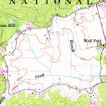 United States Geological Survey Dillard, GA-NC (1946, 24000-Scale) digital map