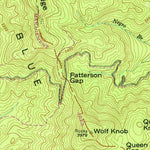United States Geological Survey Dillard, GA-NC (1946, 24000-Scale) digital map