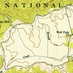United States Geological Survey Dillard, GA-NC (1947, 24000-Scale) digital map