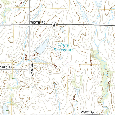 United States Geological Survey Diller, NE (2021, 24000-Scale) digital map