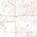 United States Geological Survey Diller, NE-KS (1970, 24000-Scale) digital map