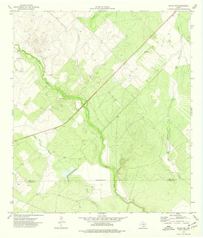 United States Geological Survey Dilley NE, TX (1974, 24000-Scale) digital map