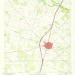 United States Geological Survey Dilley, TX (1974, 24000-Scale) digital map