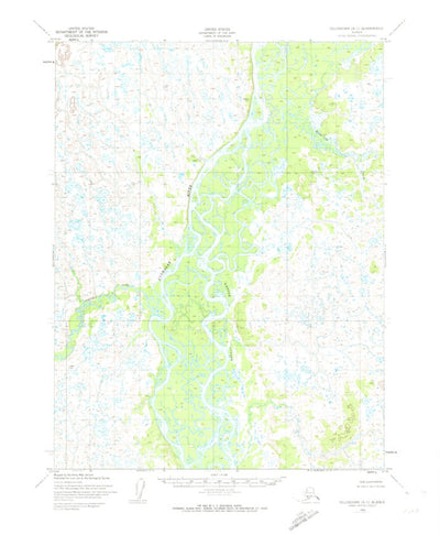 United States Geological Survey Dillingham A-5, AK (1952, 63360-Scale) digital map