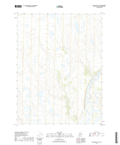 United States Geological Survey Dillingham A-5 NW, AK (2019, 25000-Scale) digital map