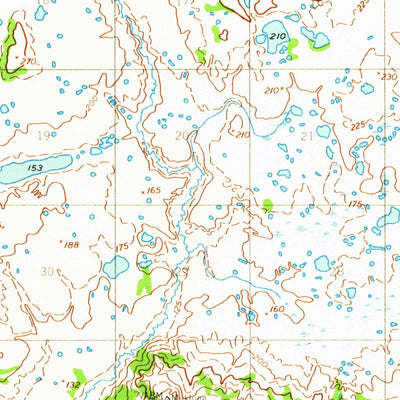 United States Geological Survey Dillingham A-6, AK (1952, 63360-Scale) digital map