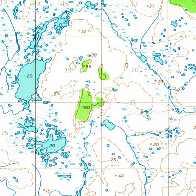 United States Geological Survey Dillingham A-7, AK (1952, 63360-Scale) digital map