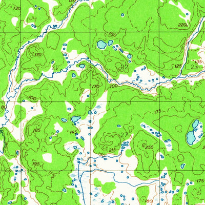United States Geological Survey Dillingham A-7, AK (1952, 63360-Scale) digital map