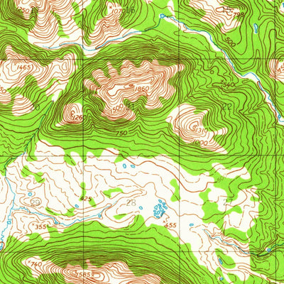 United States Geological Survey Dillingham A-8, AK (1952, 63360-Scale) digital map