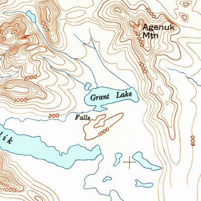 United States Geological Survey Dillingham, AK (1951, 250000-Scale) digital map