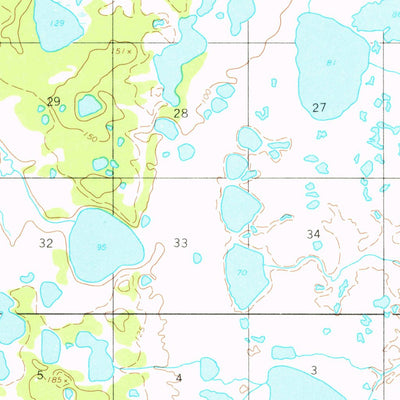 United States Geological Survey Dillingham B-1, AK (1954, 63360-Scale) digital map