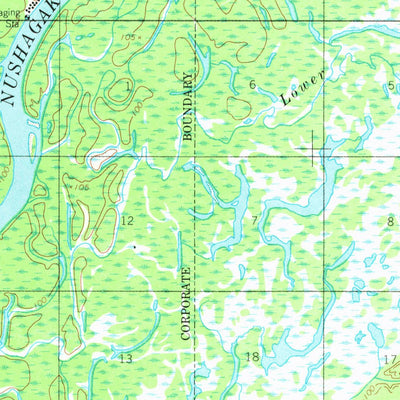 United States Geological Survey Dillingham B-4, AK (1954, 63360-Scale) digital map