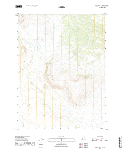 United States Geological Survey Dillingham B-6 SW, AK (2019, 25000-Scale) digital map