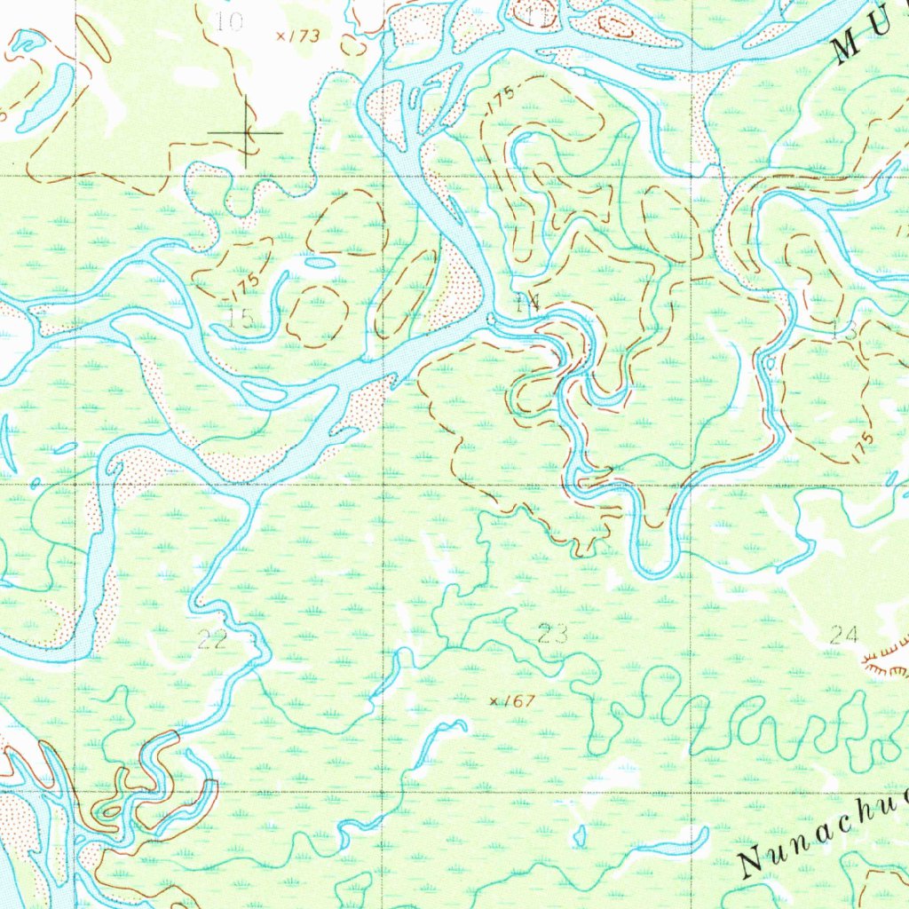 Dillingham C-3, AK (1954, 63360-Scale) Map by United States Geological ...