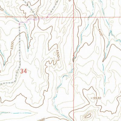 United States Geological Survey Dillon East, MT (1962, 24000-Scale) digital map