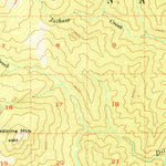 United States Geological Survey Dillon Mountain, CA (1955, 62500-Scale) digital map