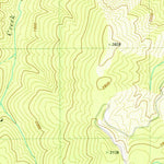 United States Geological Survey Dillon Mountain, CA (1983, 24000-Scale) digital map